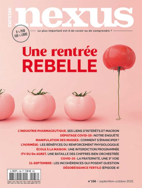 Couverture du magazine Nexus n°136 — Septembre - octobre 2021