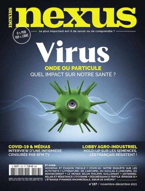 Couverture du magazine Nexus n°137 — Novembre - décembre 2021
