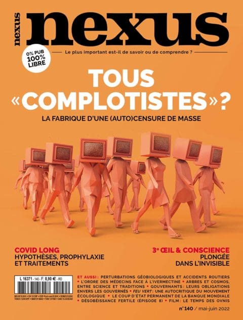 Couverture du magazine Nexus n°140 — Mai - juin 2022