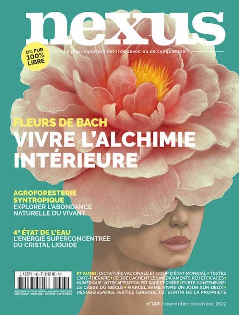 Couverture du magazine Nexus n°143 — Novembre - décembre 2022