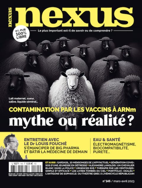 Couverture du magazine Nexus n°145 — Mars - avril 2023