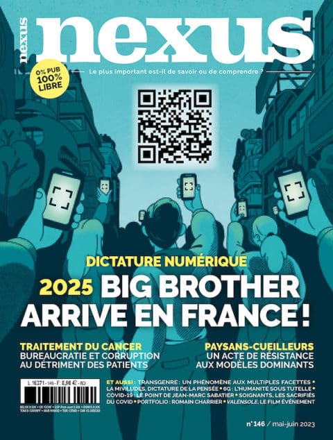 Couverture du magazine Nexus n°146 — Mai - juin 2023