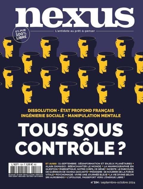 Couverture du magazine Nexus n°154 — Septembre - octobre 2024