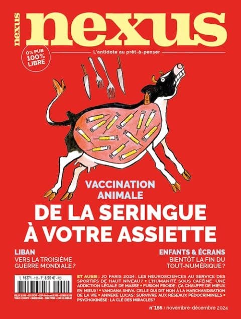 Couverture du magazine Nexus n°155 — Novembre - décembre 2024