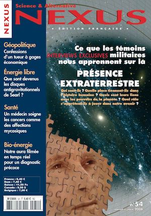 Couverture du magazine Nexus n°54 — Janvier - février 2008