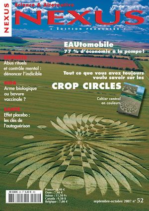 Couverture du magazine Nexus n°52 — Septembre - octobre 2007