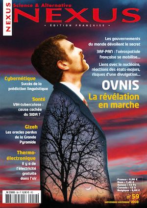 Couverture du magazine Nexus n°59 — Novembre - décembre 2008