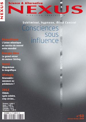 Couverture du magazine Nexus n°60 — Janvier - février 2009