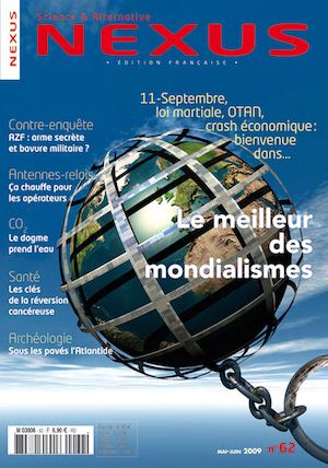 Couverture du magazine Nexus n°62 — Mai - juin 2009