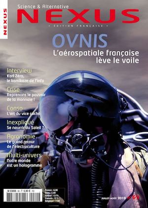 Couverture du magazine Nexus n°69 — Juillet - août 2010