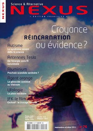 Couverture du magazine Nexus n°76 — Septembre - octobre 2011