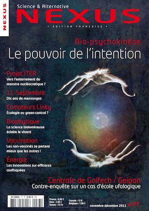 Couverture du magazine Nexus n°77 — Novembre - décembre 2011