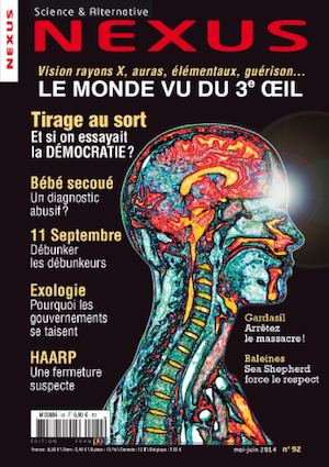 Couverture du magazine Nexus n°92 — Mai - juin 2014