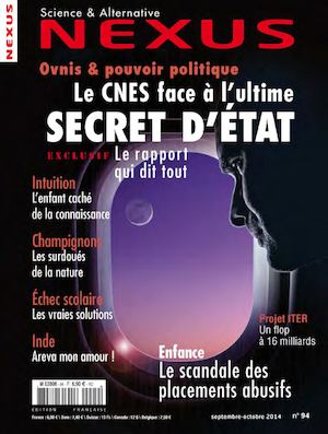 Couverture du magazine Nexus n°94 — Septembre - octobre 2014