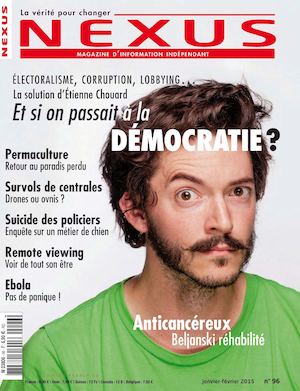 Couverture du magazine Nexus n°96 — Janvier - février 2015