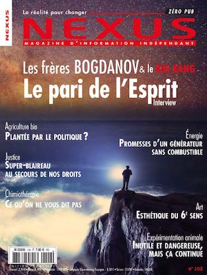 Couverture du magazine Nexus n°102 — Janvier - février 2016