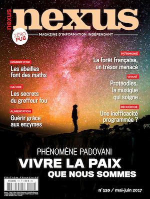 Couverture du magazine Nexus n°110 — Mai - juin 2017