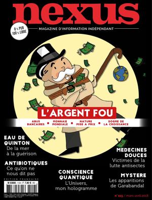 Couverture du magazine Nexus n°115 — Mars - avril 2018