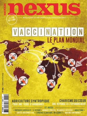 Couverture du magazine Nexus n°121 — Mars - avril 2019