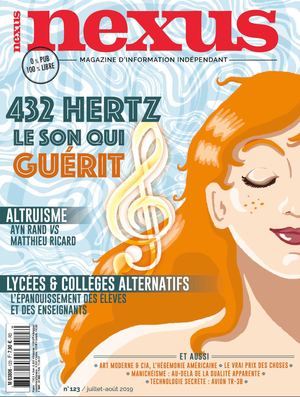 Couverture du magazine Nexus n°123 — Juillet - août 2019
