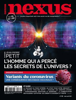 Couverture du magazine Nexus n°133 — Mars - avril 2021