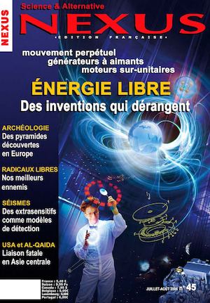 Couverture du magazine Nexus n°45 — Juillet - août 2006
